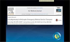 Research Department Of Emergency Medicine Saint John