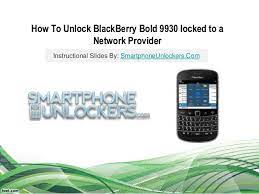 Beautiful publications and share them worldwide. How To Unlock Blackberry Bold 9930 With Unlock Code Instructions