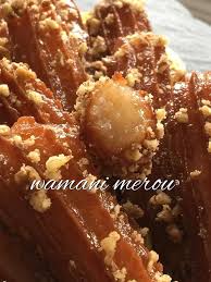 Zlabia El Banane Sba3 La3roussa Au Miel Amour De Cuisine Recette Zlabia Recettes De Cuisine Alimentation