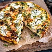 Frittata Mit Raucherlachs Huttenkase Und Grunkohl Rezepte Gesundes Essen Essen
