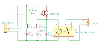 It is known as a 5v relay module. Schematic For 1 Channel Relay Module Projects Kicad Info Forums