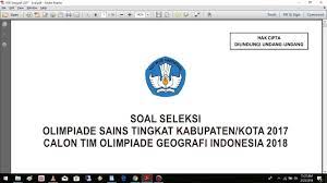 Aris | march 20, 2019 at 11:55 am. Pembahasan Osk Geografi 2017 No 1 5 Youtube
