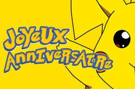 Carte Joyeux Anniversaire Pikachu Anniversaire Pokemon Carte Joyeux Anniversaire Invitation Anniversaire Enfant
