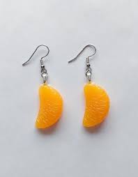 Best Selection Of Fruit Earrings In Summer Funny Earrings Weird Jewelry Lesbian Jewellery