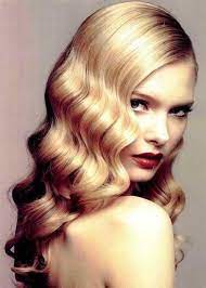 Lange Haarmodelle Es Madchen Style Vintage Lockige Frisuren Frisuren Lockige Madchen Style Wasserwellen Frisur Vintage Frisuren Lange Blonde Haare