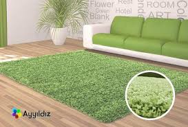 Ayyildiz Dream Shaggy Hali 100 Pp 50mm 2600gr Yesil 4000green Green Flowers Decor