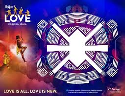 Correct Beatles Love Cirque Du Soleil Seating Chart Love