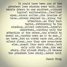 1 to love is to lose, as once. It Could Have Been One Of The Greatest Love Stories Ever Told Love Story Quotes Great Love Stories Love Story