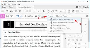 Cara Membuat Tautan Link Di File Pdf Dengan Adobe Acrobat