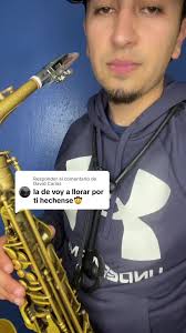 Voy a Llorar por Ti: Interpretación de Saxofón