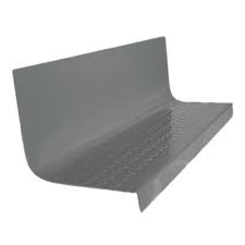 We offer a large selection of vinyl and rubber stair nosings in a wide range of profiles and color options. Rubber Vinyl Stair Treads Vinyl Flooring The Home Depot