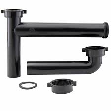 For installation with garbage disposal unit, look for matching ruvati disposal flange model # rva1041bl; Rv Kitchen Sink Drain Assembly 1 1 2 Continuous Waste Pipe Recpro