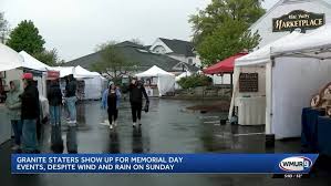 Granite Staters brave rain, wind for Memorial Day events across New Hampshire