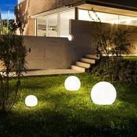 Gartenkugeln solar top 10 topsellervergleichetestsratgebererfahrungenonline günstig.die solarlampe für garten wird tagesüber aufgeladet durch solar panel und erstrahlt auto hübisch bei. Kugelleuchte Kugellampe 3er Set 25 30 40cm Real De