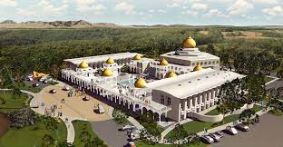 The gurdwara has a main langar hall and prayer hall. Zne Sikh Temple Indigo Hammond Playle Architects Llp
