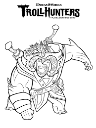 These alphabet coloring sheets will help little ones identify uppercase and lowercase versions of each letter. Coloring Page Trollhunters Scary Bular Cool Coloring Pages Coloring Pages Coloring Pages For Kids