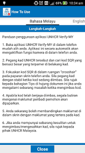 Penduduk, isirumah, dan tempat kediaman (berasaskan pada ringkasan kiraan luar permulaan = local authority areas english and malay. Unhcr Verify My For Android Apk Download