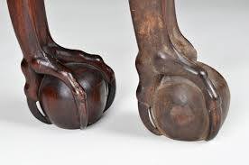 Townsend Goddard Ball And Claw Foot With A Space Between Chippendale Furniture Carved Furniture Furniture Legs