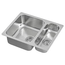 Jindal kitchen sink (gold grade) glossy 22 * 18 * 9 (3 kg) with ss heavy kitchen sink coupling (200 gm) and pvc waste pipe. Hillesjon 1 1 2 Bowl Dual Mount Sink Stainless Steel Ikea