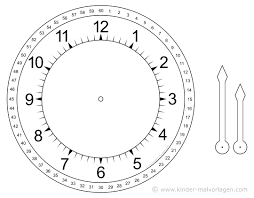22+ nummern adventskalender zahlen zum ausdrucken kostenlos png. Uhren Und Uhrzeit Arbeitsblatter Lernuhr Basteln