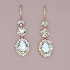 Rose Gold Braut Ohrringe Kronleuchter Ohrringe Hochzeitsschmuck Kristall Hochzeit Ohrringe Statement Ohrringe Swarovski Ohrringe Art Deco Hochzeitsschmuck Braut Ohrringe Hochzeit Ohrringe