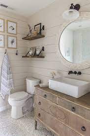The everyday home shares 10 fabulous farmhouse style shiplap bathroom ideas. What Is Shiplap Shiplap Is Sort Of Rustic Sort Of Raw And Sort Of Looks Like It Should Farmhouse Master Bathroom Modern Farmhouse Bathroom Bathrooms Remodel