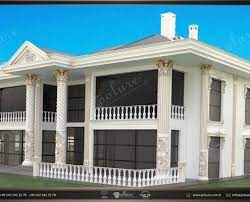 Pin By Polyes Dekor On Villa Dis Cephe Tasarimlari Villa Dis Cephe Susleme Ornekleri House Styles House Mansions