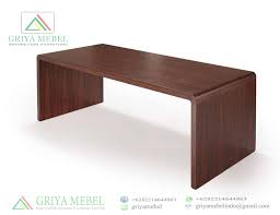 Secara online via telpon, sms, whatsapp atau email. Meja Kerja Jati Modern Griya Mebel