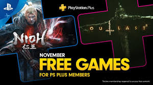 Playstation Plus Free Games Lineup November 2019 Ps4 Youtube