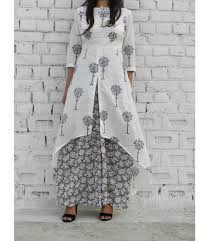 Description This Set Features A Grey High Low Cape With Tiny Detailing On The Neck It Is Paired With Grey Base Flora In 2020 Clothes For Women Indian Fashion Fashion