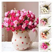 Maybe you would like to learn more about one of these? Hot Sell Artificial Red Rose Spring Silk Flowers 18 Flower Heads Camellia Magnolia Floral Wedding Peony Bouquet Decor Wish