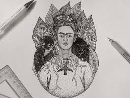 Painted after her (first) divorce from diego rivera, every symbol in this painting gives specific clues to frida's mental state. Self Portrait With Thorn Necklace And Hummingbird By Frida Kahlo 1940 Famous Artwork Geometric Tattoo Arm Cute Tattoos