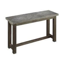 Home Styles Concrete Molded Concrete Stone Coastal Console Table 5133 22 Outdoor Console Table Gray Console Table Metal Console Table