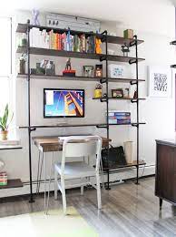 It's top measures w x 58 in. The Desk That Converts Into A Dining Table Apartment Therapy