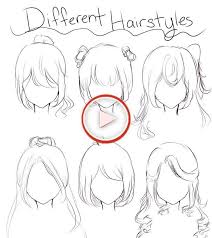 Anime hair drawing reference and sketches for artists. Anime Hairstyles Female Character Design Anime Hair Short Hair Drawing Anime Hairstyles In Real Life