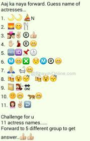Maybe you would like to learn more about one of these? Emoji Bollywood Song Quiz With Answers Zona Ilmu 9