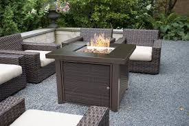 Rio 38 Wicker And Bronze Gas Fire Pit Table Gas Firepit Gas Fire Pit Table Fire Table