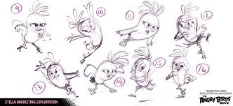 Black Cartoon Bird With Spiky Hair Luisgadea Angry Birds Angry Birds Movie Angry Birds Art