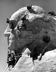 Mount rushmore symbolizes the greatness of this nation through the greatness of its leaders. Mount Rushmore See Photos Of Monument Under Construction Time
