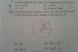 The resultant signal represents sounds present in the room excluding any direct or reverberated sound. Resultant Vectors Questions And Answers Topperlearning