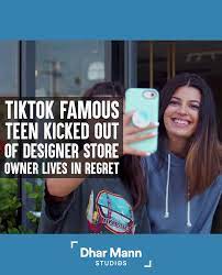 Explore tweets of dhar mann @dharmann on twitter. Dhar Mann Tiktok Famous Teen Kicked Out Of Designer Store Owner Lives In Regret Facebook