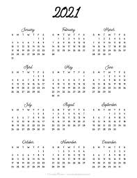 Download 2021 and 2022 calendars. 24 Pretty Free Printable One Page Calendars For 2021 Lovely Planner