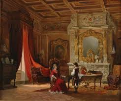Renaissance Palace Interior Interior Art Art Painting