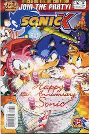 Yesterday's” Comic> Sonic X #10 | BW Media Spotlight