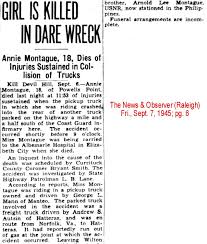 Currituck Co., NC Obituaries (Mo