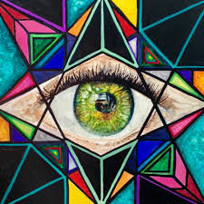 This study in black, white and grays constructs a meandering path for the eye to follow. Third Eye Art By Joe Home Facebook