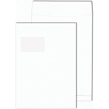 9 x 4,5 cm papier: Faltentasche Mayer Kuvert Din C4 Haftklebend Mit Fenster 229 X 324 Mm 39 82