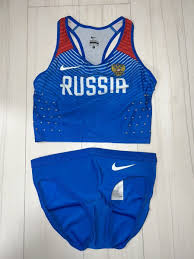 ☆ロシア代表 陸上 女子 ユニフォーム トップス レーシングブルマ ショーツ サイズ S 未使用品 元袋あり - スポーツ別