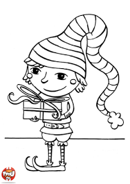 Epingle Par Martine Villeneuve Sur Lutins Dessin Lutin Coloriage Noel Lutin De Noel