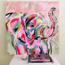 Fancy Elephant By Megan Carn 2014 Elephant Art Art Painting